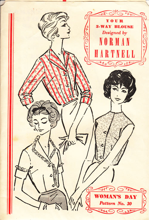 Normal Hartnell blouse patterns